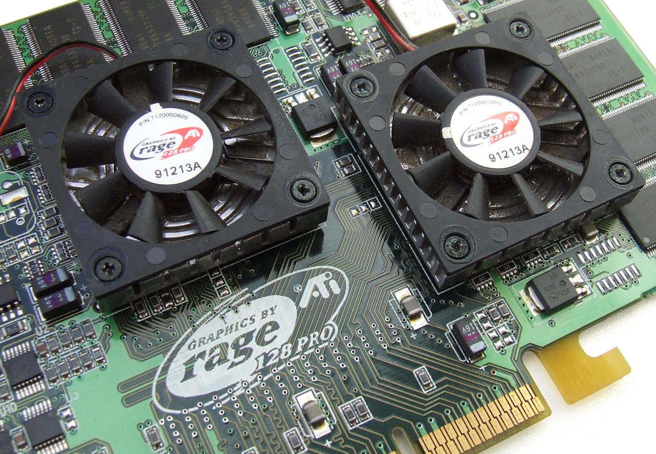 AMD 3D Rage II graphics card