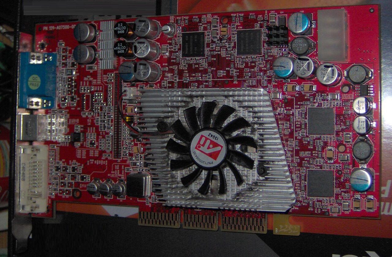 AMD MOBILITY RADEON 9800 graphics card