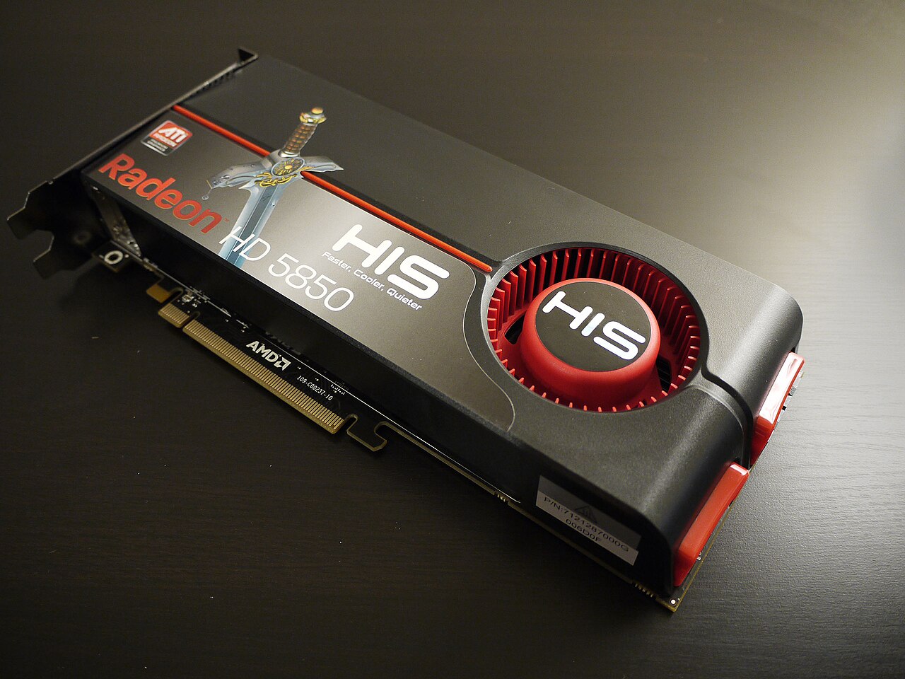 AMD Mobility Radeon HD 5850 graphics card