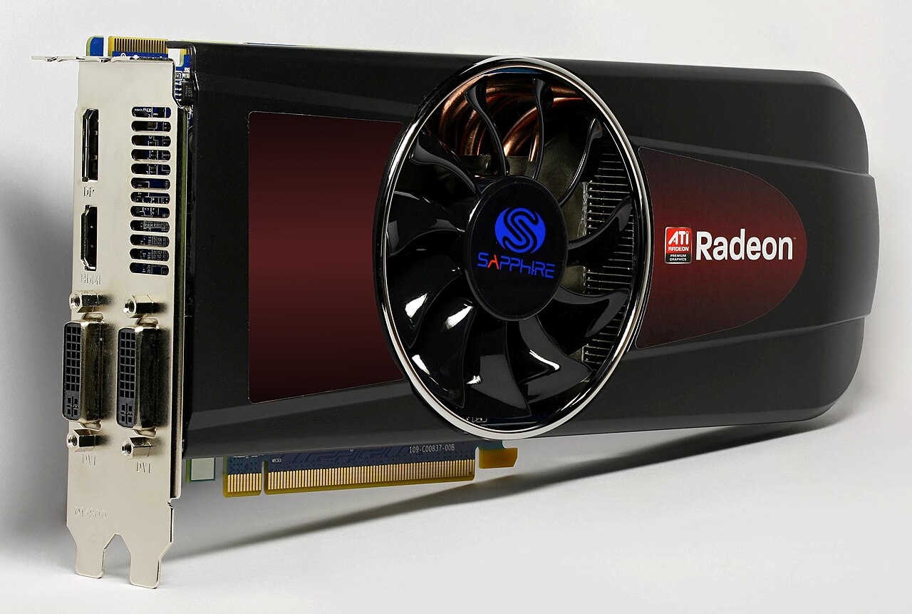 AMD Mobility Radeon HD 5870, a partner card of this GPU