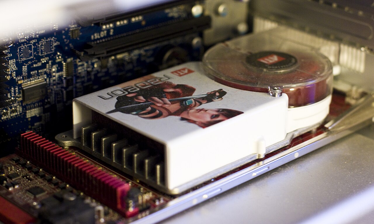 AMD Mobility Radeon X1900 graphics card