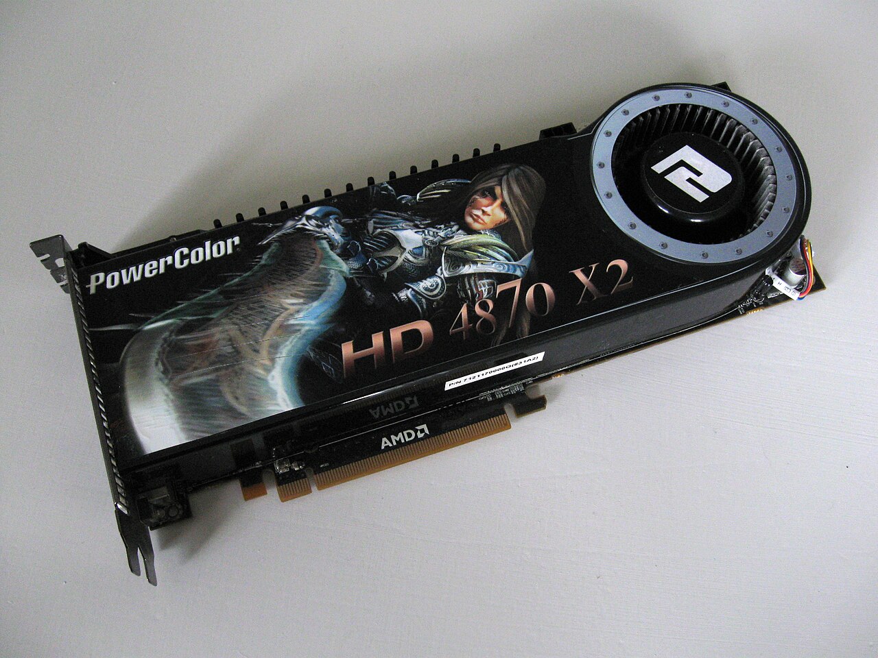 AMD Radeon HD 4870 X2, a partner card of this GPU