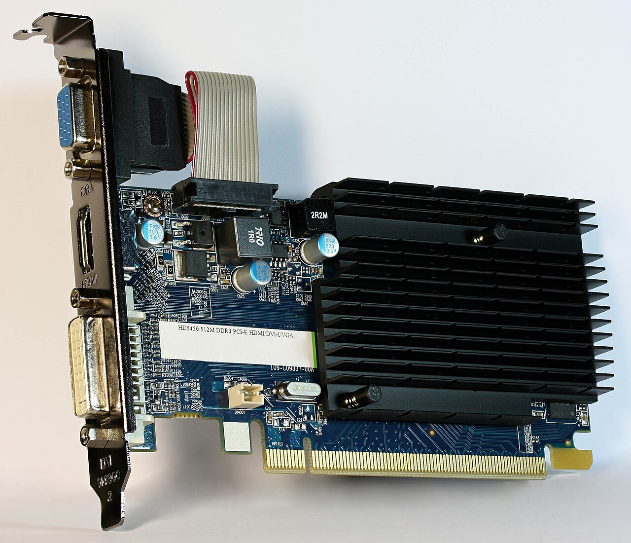 AMD Radeon HD 5450, a partner card of this GPU