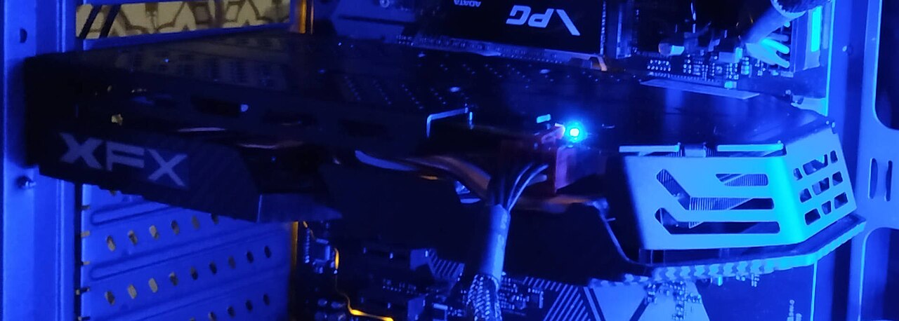AMD Radeon Pro 580, a partner card of this GPU