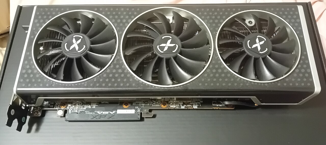 AMD Radeon RX 6750 XT, a partner card of this GPU