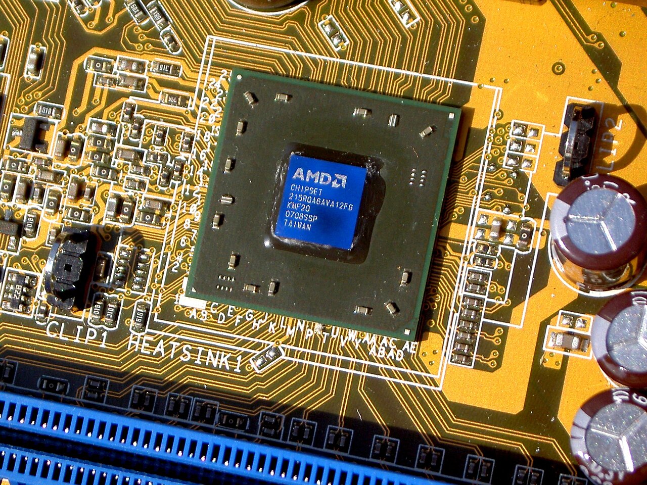 AMD Radeon X1250 graphics card
