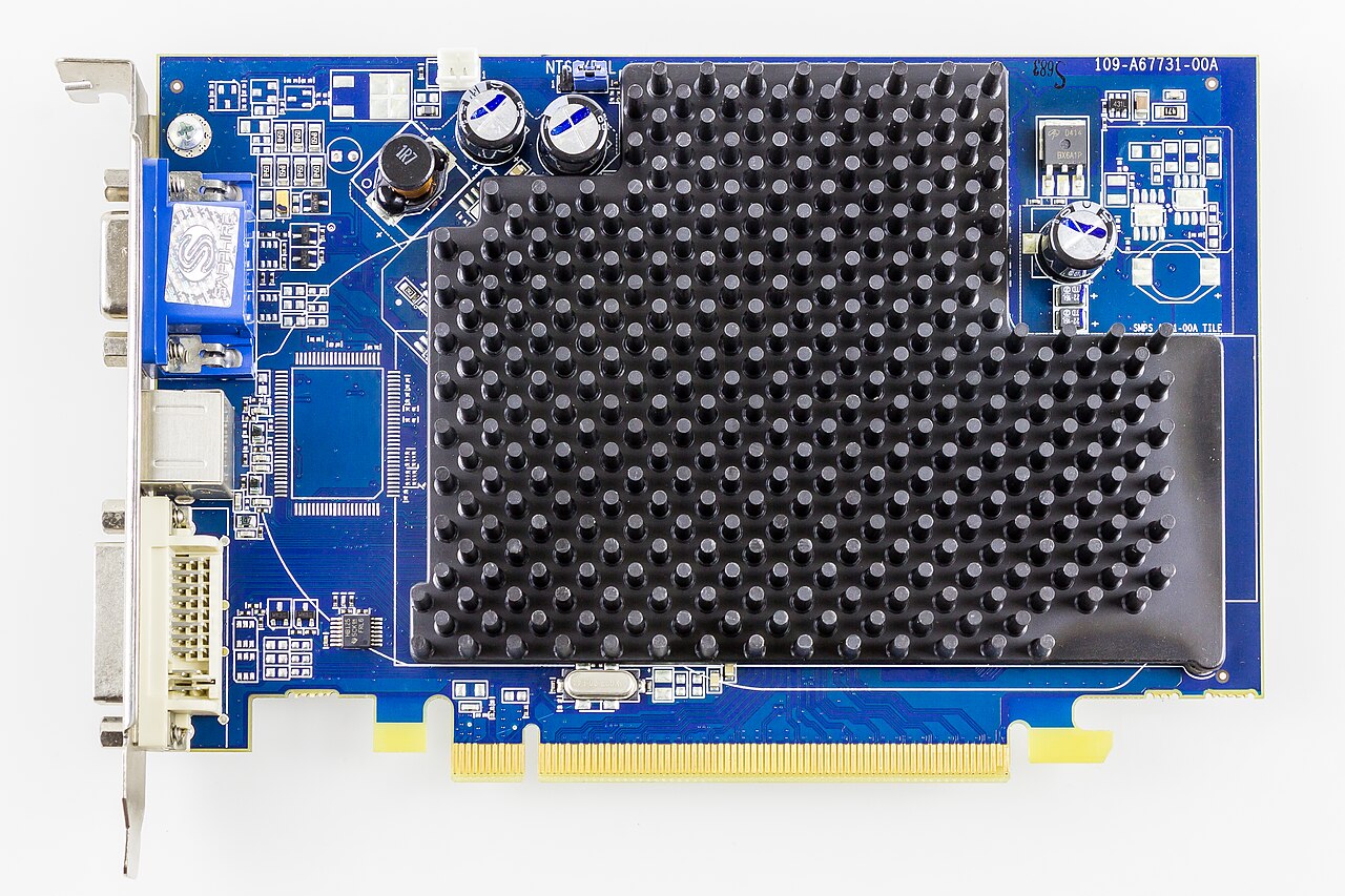 AMD Radeon X1300 graphics card