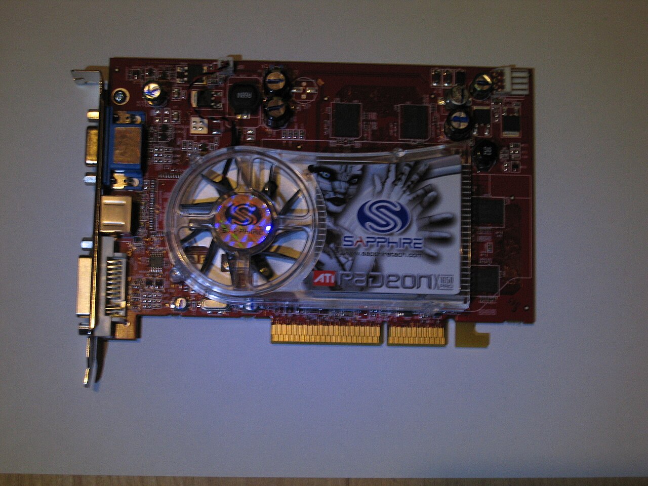 AMD Radeon X1650 Pro, a partner card of this GPU