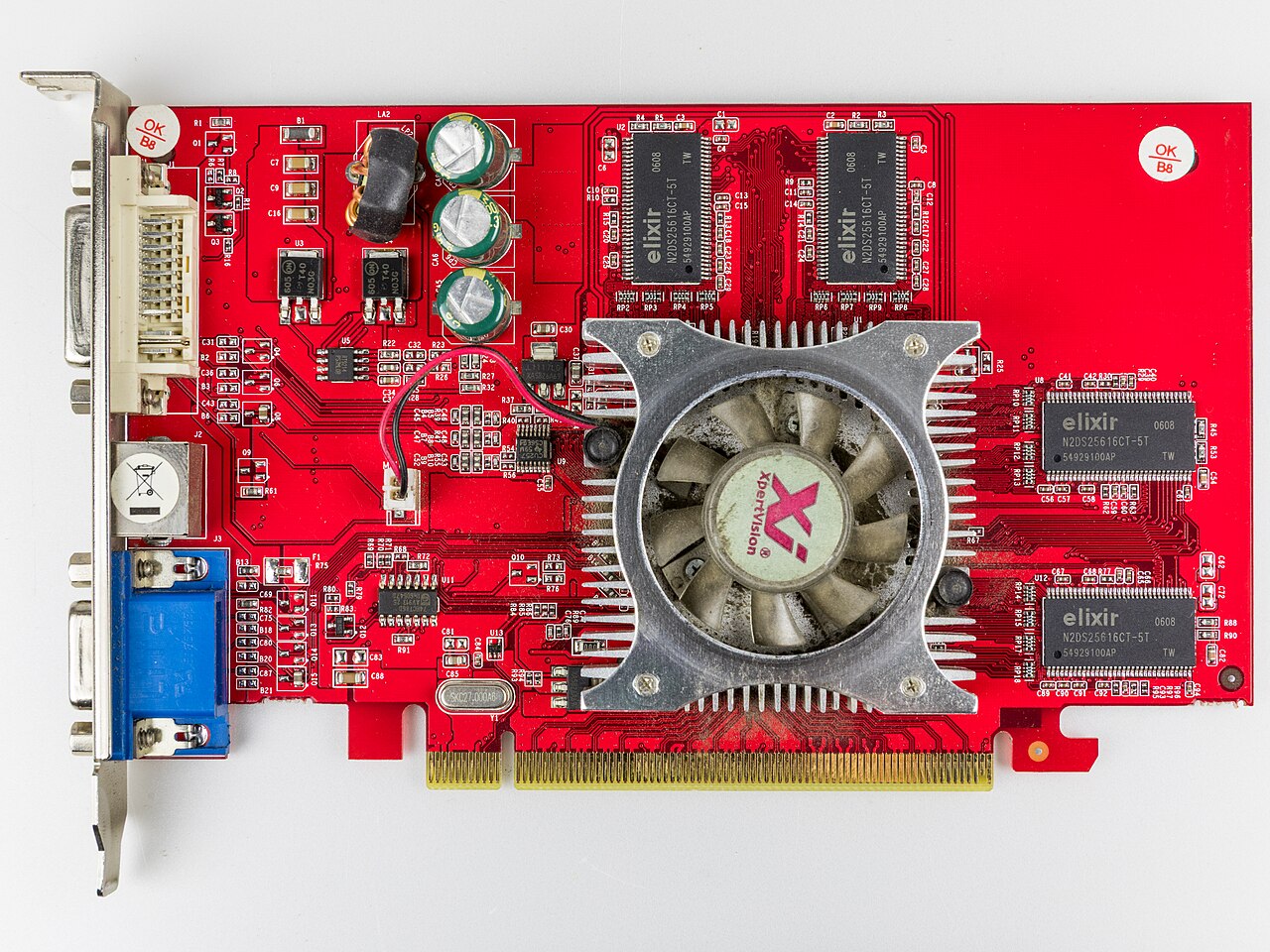AMD RADEON X550 graphics card