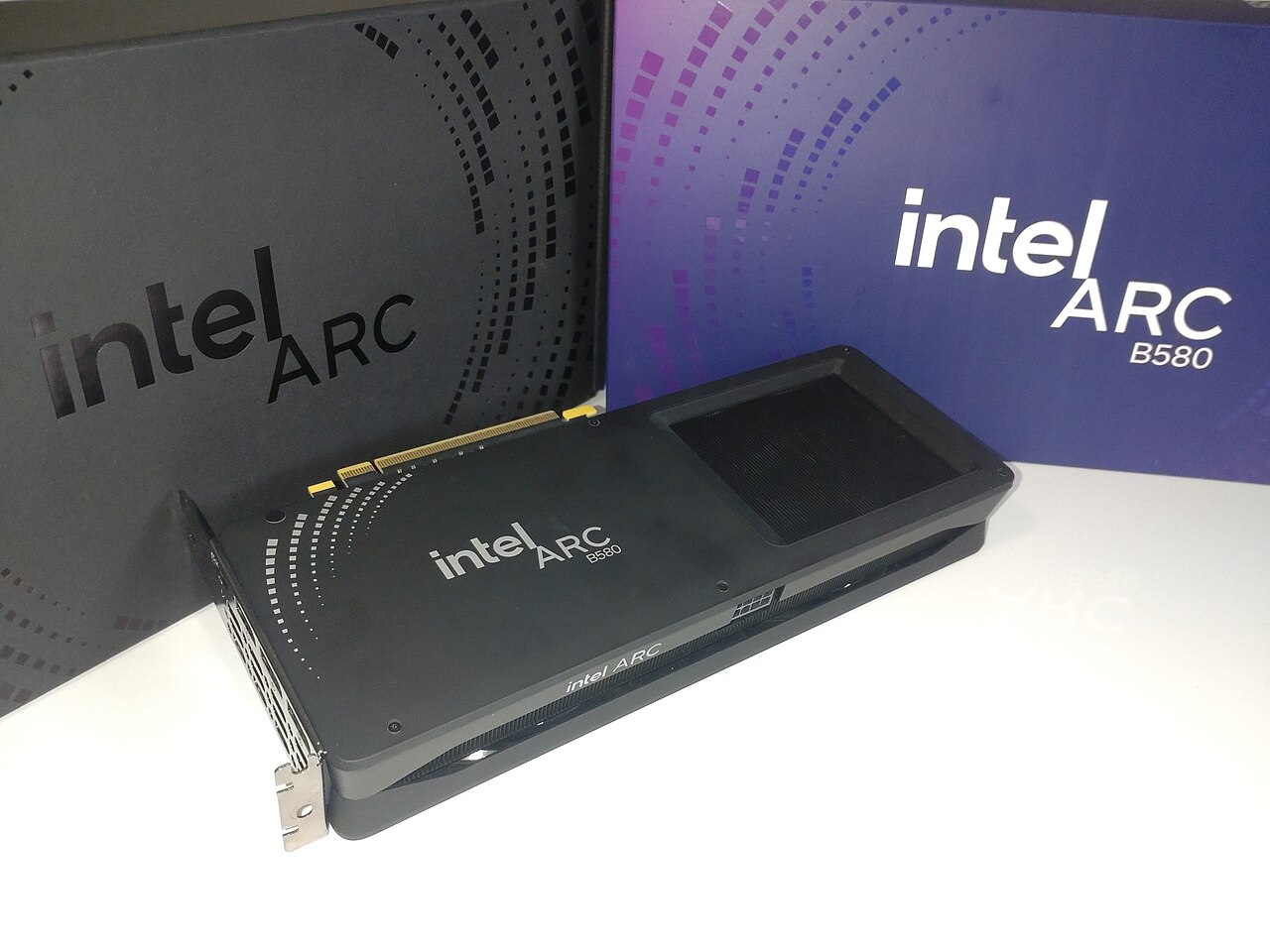 Intel Arc B580 graphics card
