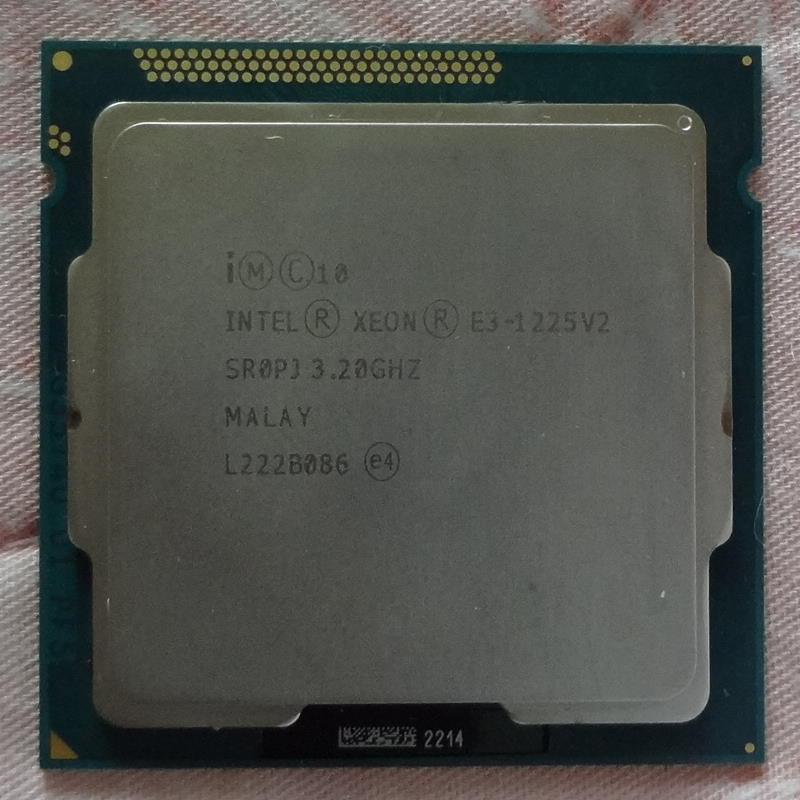 Intel Xeon E3-1225 V2 processor