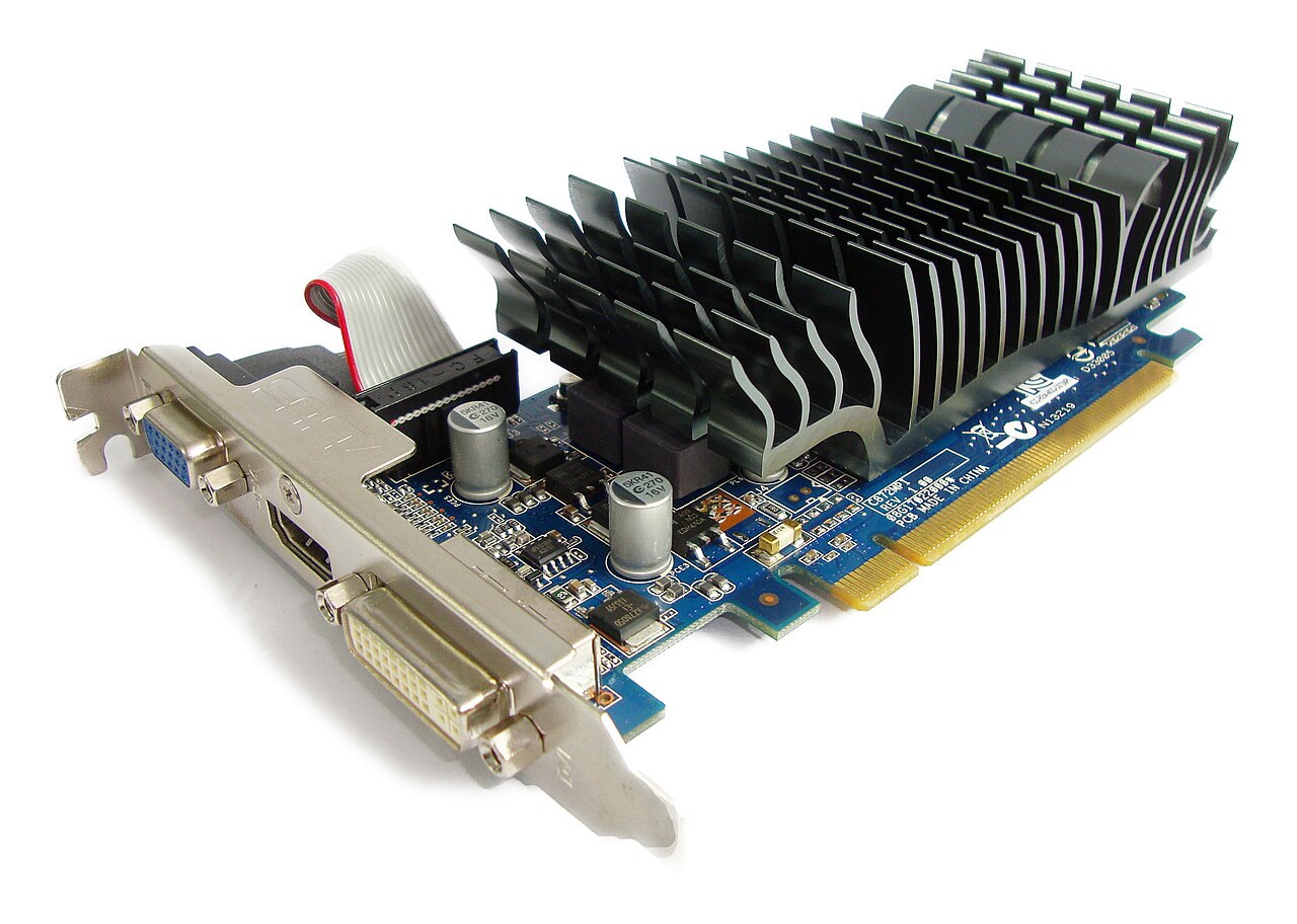 NVIDIA GeForce 210, a partner card of this GPU