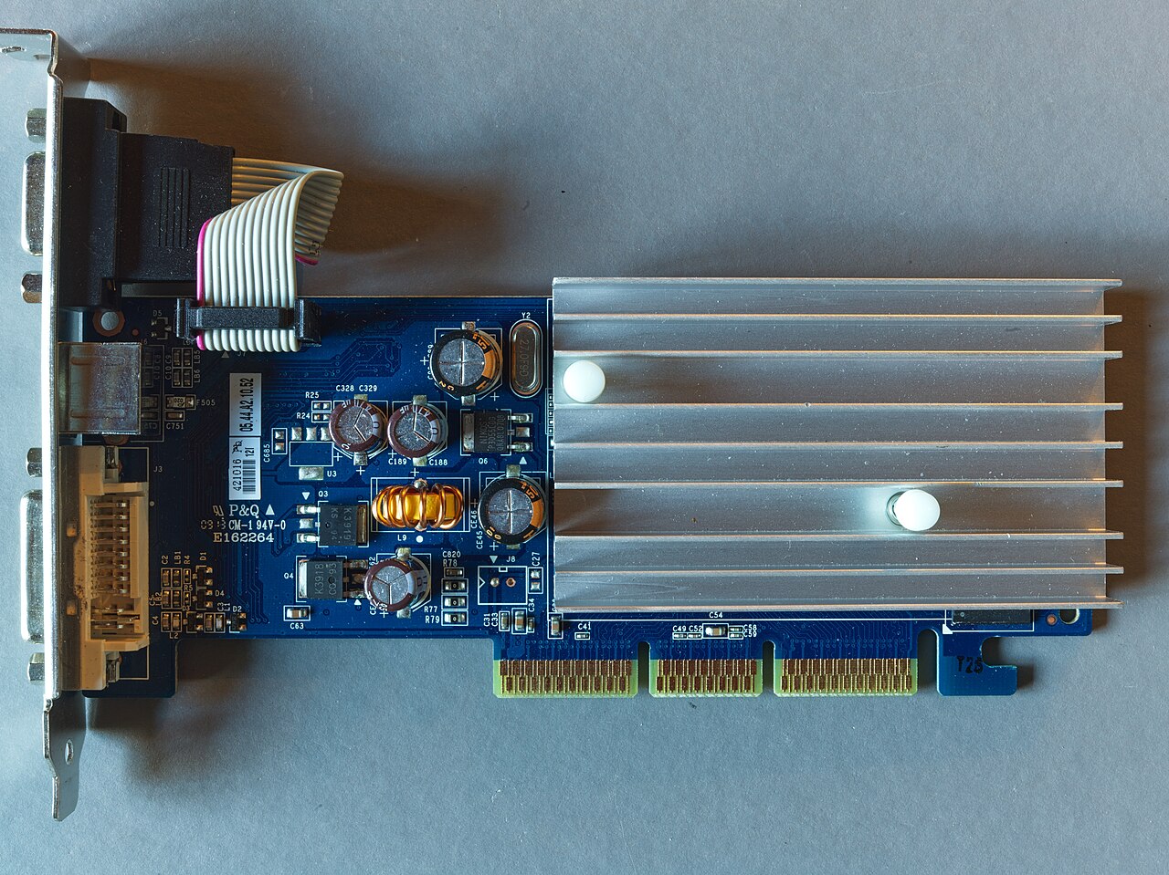NVIDIA GeForce 6200 AGP graphics card