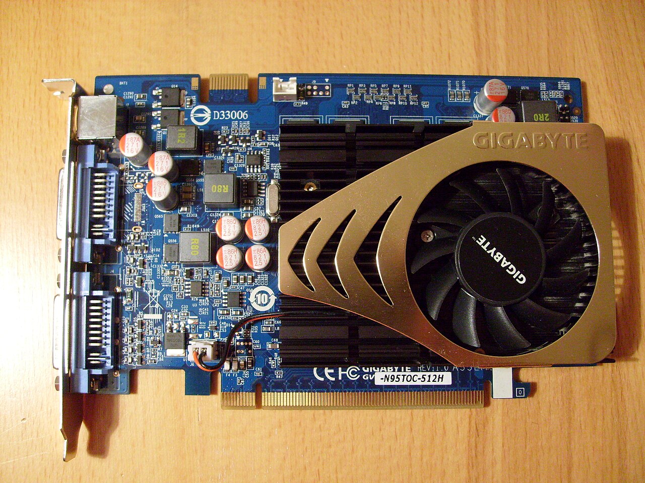 NVIDIA GeForce 9500 GT, a partner card of this GPU