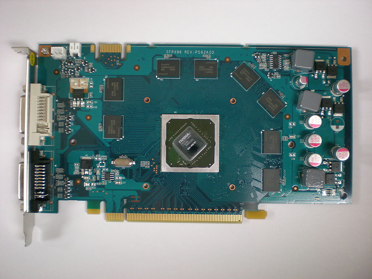 NVIDIA GeForce 9600 GTX graphics card