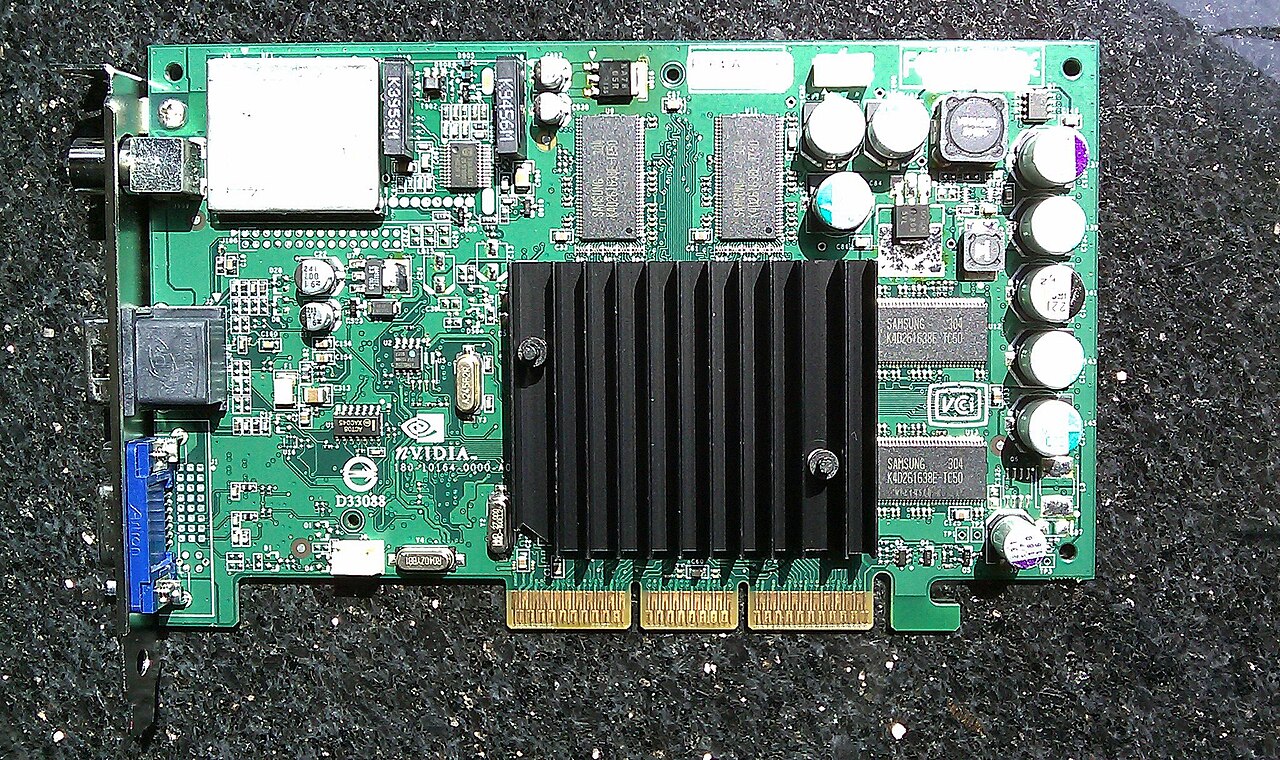 NVIDIA GeForce FX Go 5200 graphics card