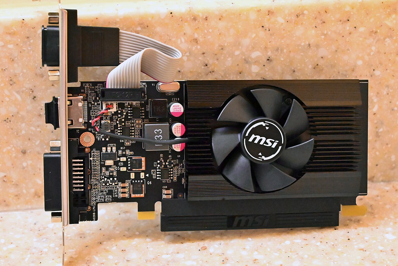 NVIDIA GeForce GT 710, a partner card of this GPU