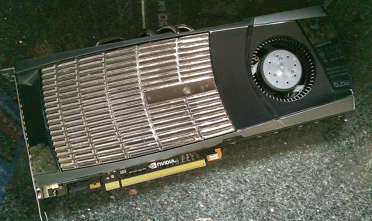 NVIDIA GeForce GTX 480 graphics card