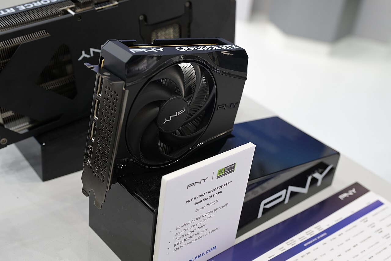 NVIDIA GeForce RTX 5060, a partner card of this GPU