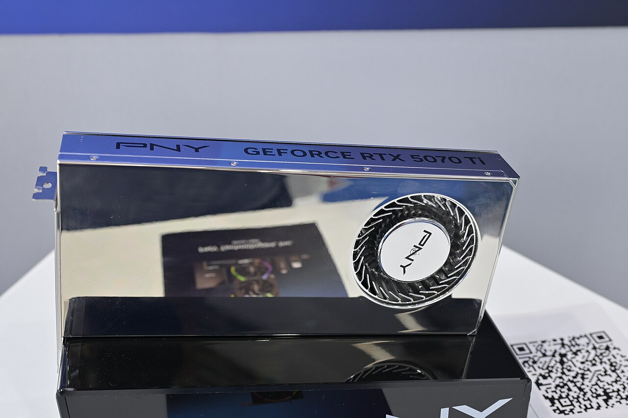 NVIDIA GeForce RTX 5070 Ti, a partner card of this GPU