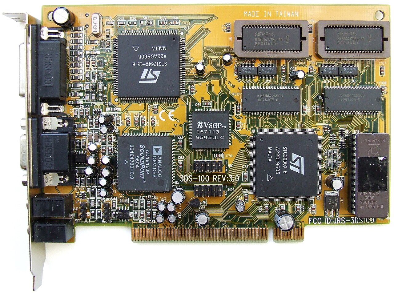 NVIDIA GeForce2 Go 100 graphics card