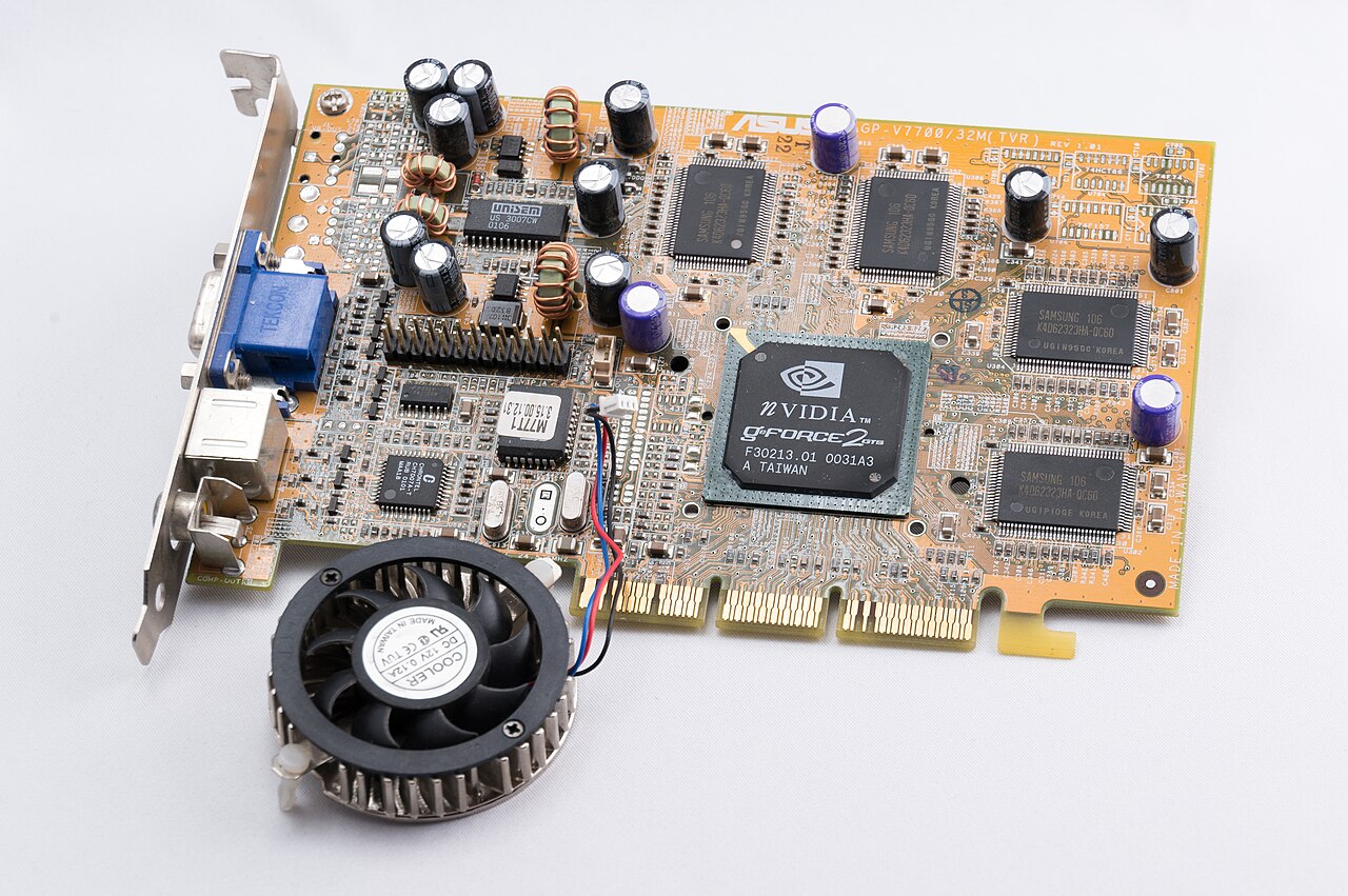 NVIDIA GeForce2 GTS graphics card