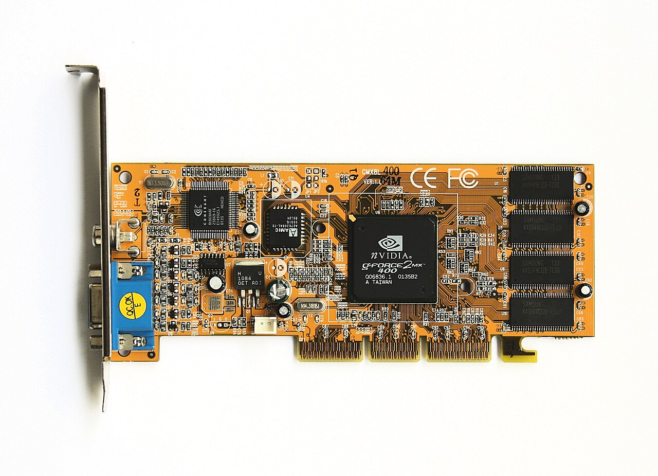 NVIDIA GeForce2 MX/MX 400 graphics card
