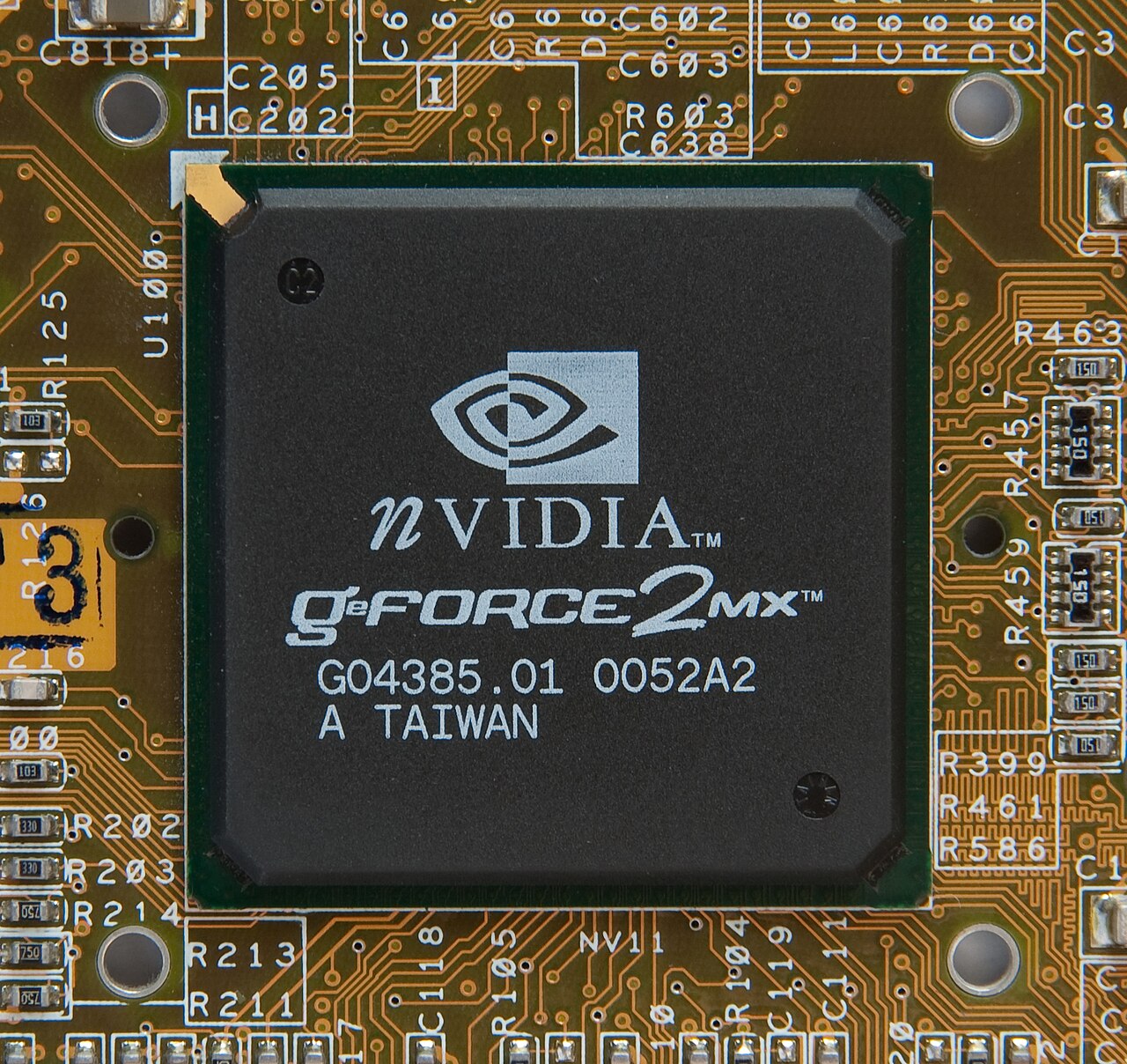 NVIDIA GeForce2 MX graphics card