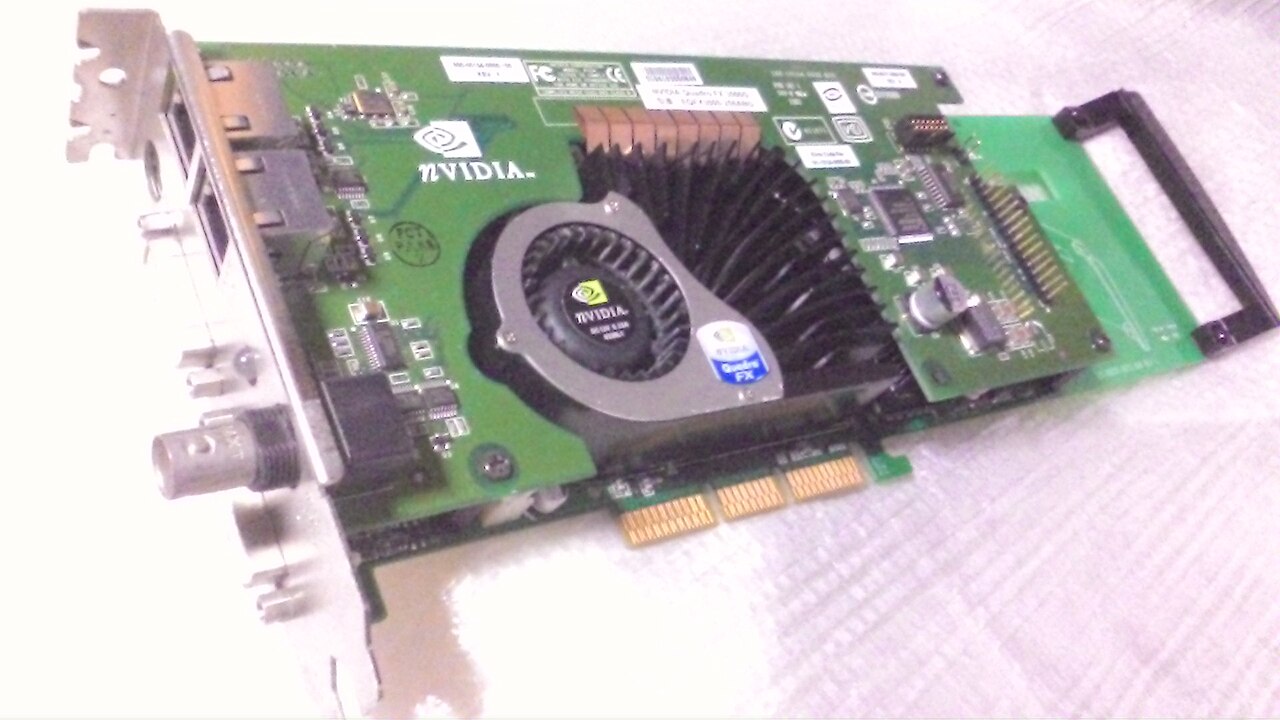 NVIDIA Quadro FX 3000G graphics card