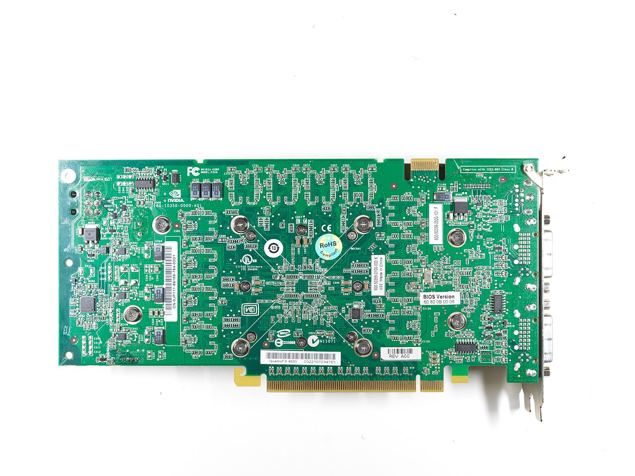 NVIDIA Quadro FX 4600 graphics card